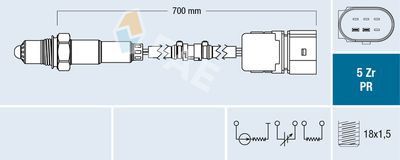 Lambda Sensor FAE 75037