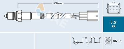 Lambda Sensor FAE 75041