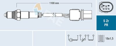 Lambda Sensor FAE 75100