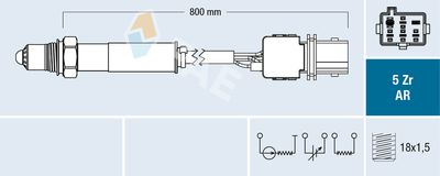 Lambda Sensor FAE 75103