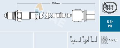 Lambda Sensor FAE 75130