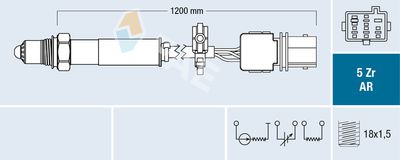 Lambda Sensor FAE 75144