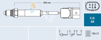 Lambda Sensor FAE 75155