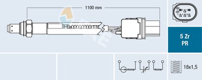 Lambda Sensor FAE 75156