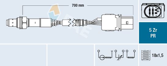 FAE 75158 Lambda Sensor