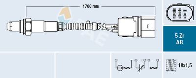 Lambda Sensor FAE 75361