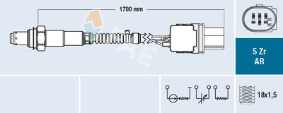 Lambda Sensor FAE 75363