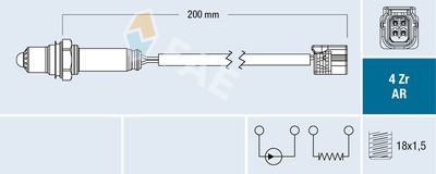 Lambda Sensor FAE 75632