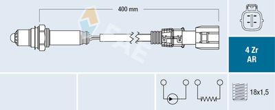 Lambda Sensor FAE 75639