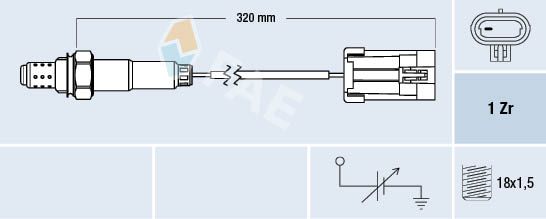 FAE 77102 Lambda Sensor