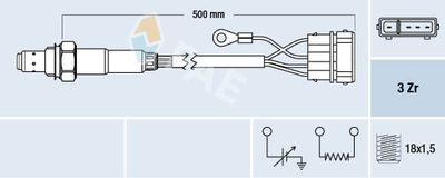 Lambda Sensor FAE 77110