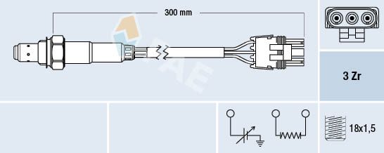 FAE 77116 Lambda Sensor