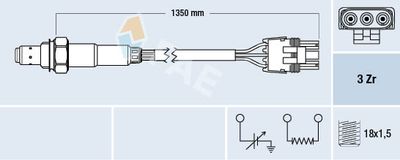 Lambda Sensor FAE 77120