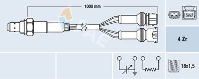 Lambda Sensor FAE 77124