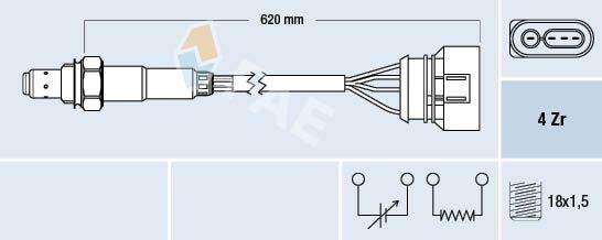 FAE 77131 Lambda Sensor