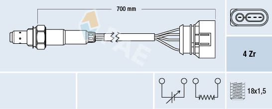 FAE 77132 Lambda Sensor