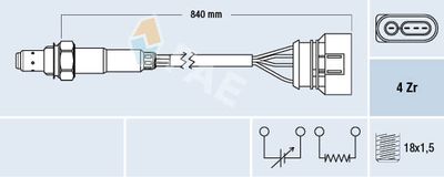 Lambda Sensor FAE 77133