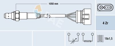 Lambda Sensor FAE 77134