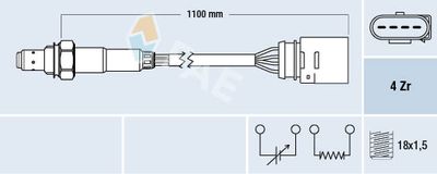 Lambda Sensor FAE 77140