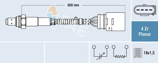 FAE 77142 Lambda Sensor