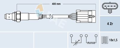 Lambda Sensor FAE 77158