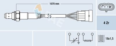 Lambda Sensor FAE 77161