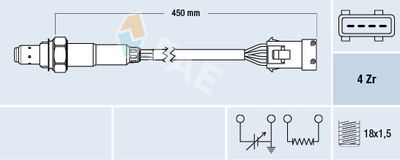 Lambda Sensor FAE 77162