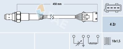 Lambda Sensor FAE 77165