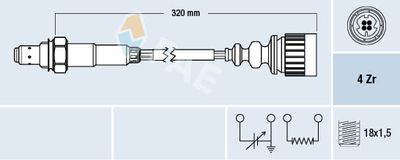 Lambda Sensor FAE 77172