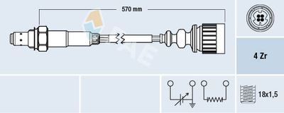 Lambda Sensor FAE 77173