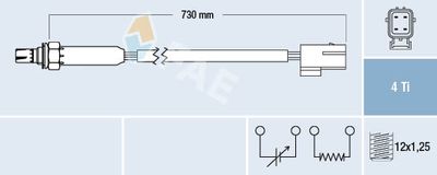 Lambda Sensor FAE 77185