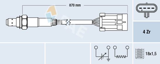 FAE 77194 Lambda Sensor