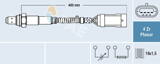 FAE 77206 Lambda Sensor