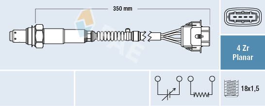 FAE 77208 Lambda Sensor