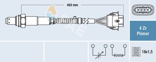 FAE 77209 Lambda Sensor