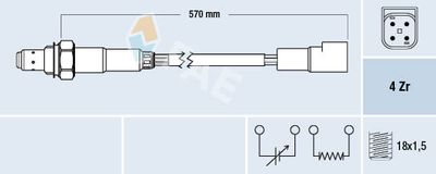 Lambda Sensor FAE 77212