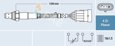 Lambda Sensor FAE 77226