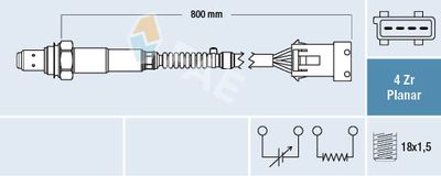 Lambda Sensor FAE 77234