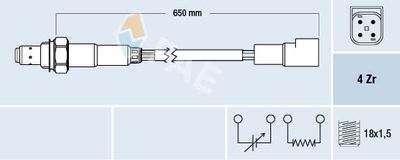 Lambda Sensor FAE 77245