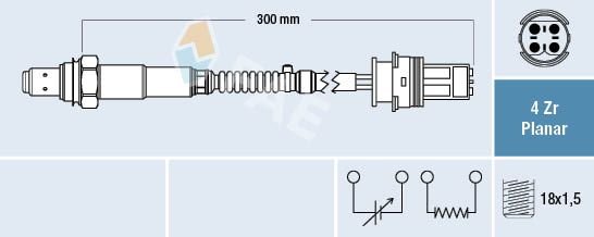 FAE 77252 Lambda Sensor