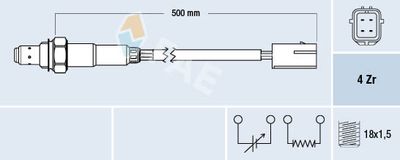 Lambda Sensor FAE 77255