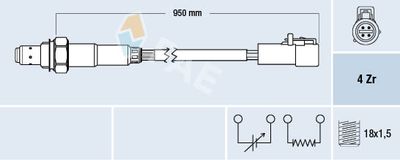 Lambda Sensor FAE 77262