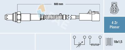 Lambda Sensor FAE 77263