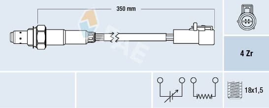 FAE 77264 Lambda Sensor