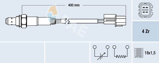 FAE 77290 Lambda Sensor