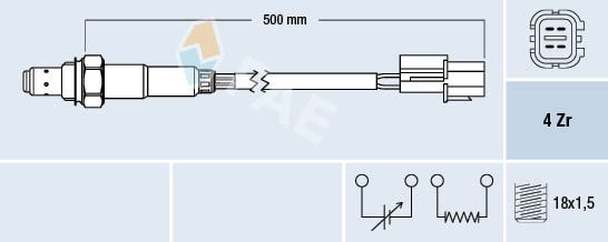 FAE 77292 Lambda Sensor