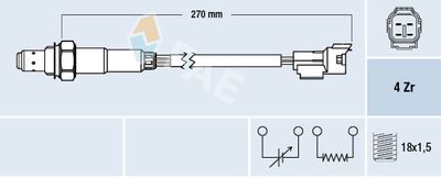 Lambda Sensor FAE 77296