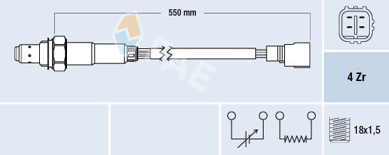 FAE 77310 Lambda Sensor