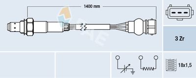 Lambda Sensor FAE 77317