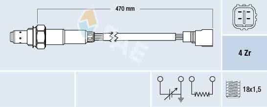 FAE 77331 Lambda Sensor